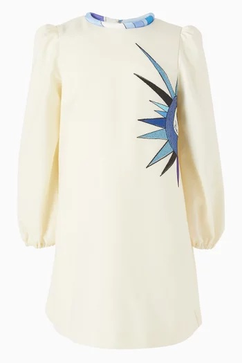 فستان بطبعة كبسولة