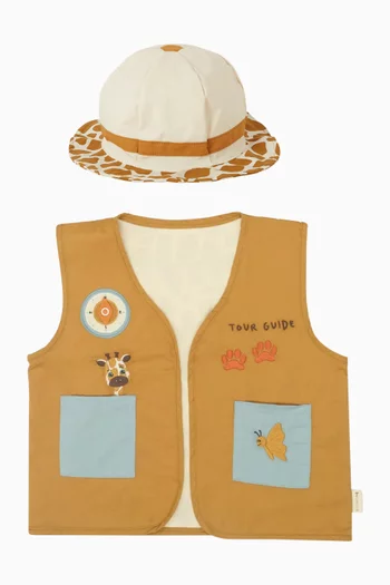 طقم تنكري بتصميم مرشد سياحي سفاري