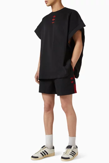 x Willy Chavarria Gym Shorts in Cotton-blend