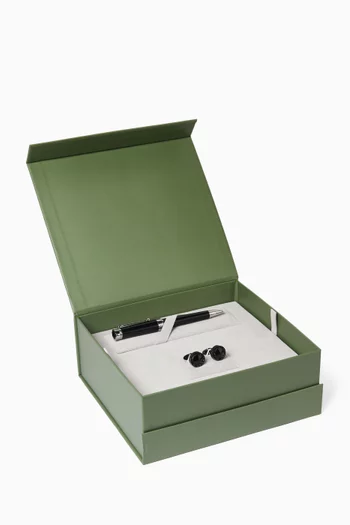 Parola Cufflinks & Ballpoint Pen Set
