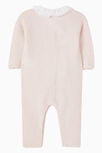 بيجاما بياقة مطرزة