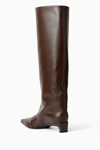 Haven 35 Knee Boots in Leather