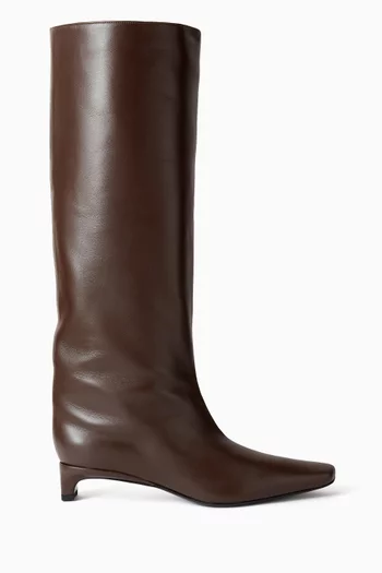 Haven 35 Knee Boots in Leather