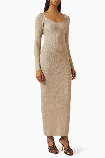 Cipsar Pepper Dress in Lurex-jersey