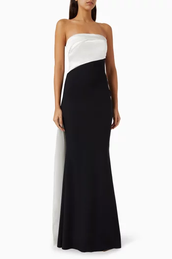 Reyka Sash Maxi Dress in Jersey