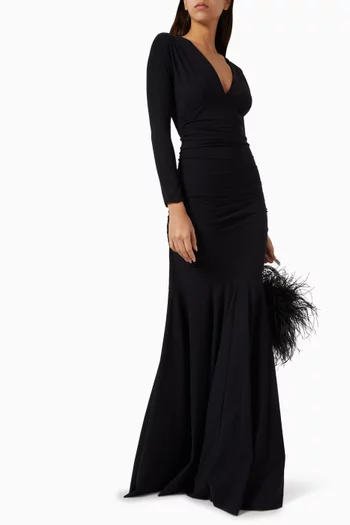 Reinsen Maxi Dress in Jersey