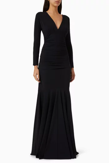 Reinsen Maxi Dress in Jersey