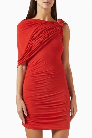 Elise Draped Mini Dress