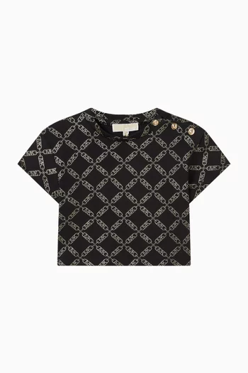 تي شيرت بشعار الماركة 