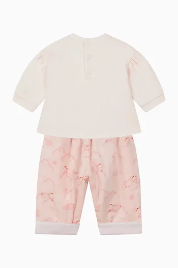 Tiger Co-ord Set in Cotton