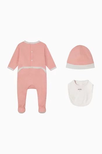 Boke Flower 3-piece Gift Set in Cotton