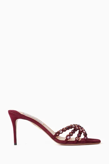 Tequila 75 Mule Sandals in Suede