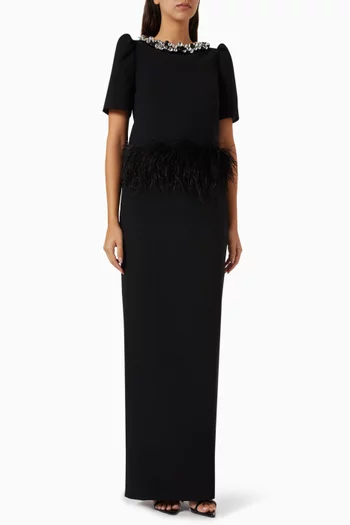 Perle and Schwarz Dress