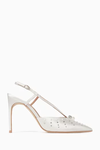 Moore 90 Pumps in Satin