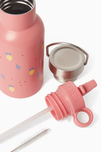 Summer Fruit Print Insulated Water Bottle