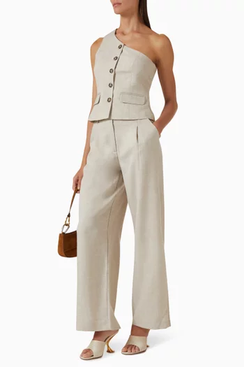 Yastava One-shoulder Waistcoat