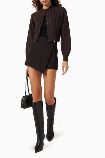 Rita Cardigan in Cable-knit