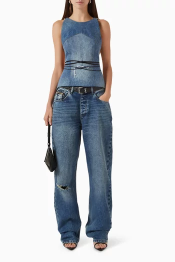 Balloon Jeans in Denim