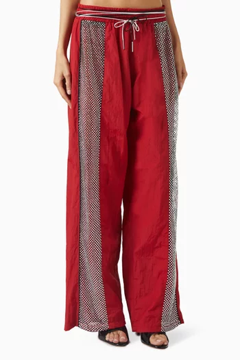 بنطال رياضي مزين بتطريزات تفتا