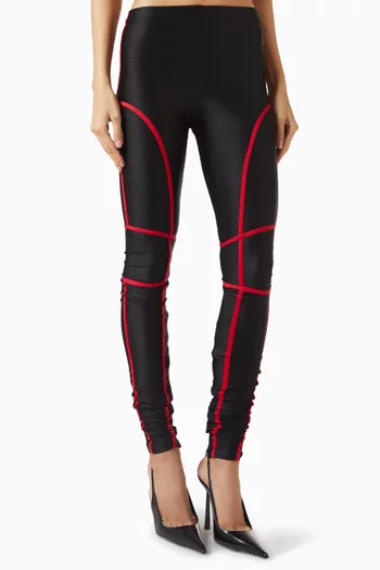 Track Leggings in Jersey