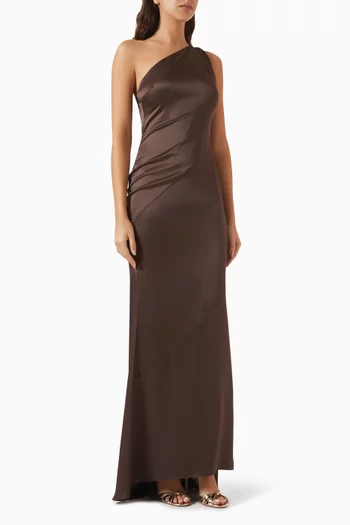 Callum One-shoulder Gown