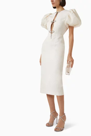 فستان أنيت بعقد مطرزة