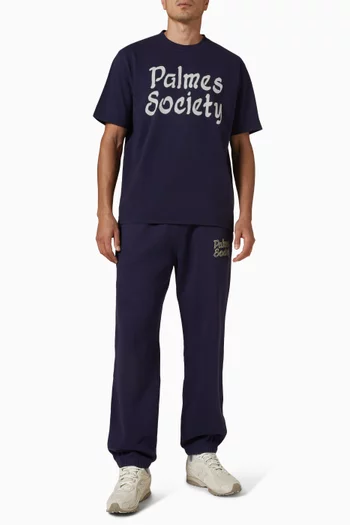 تي شيرت بشعار Society قطن جيرسيه