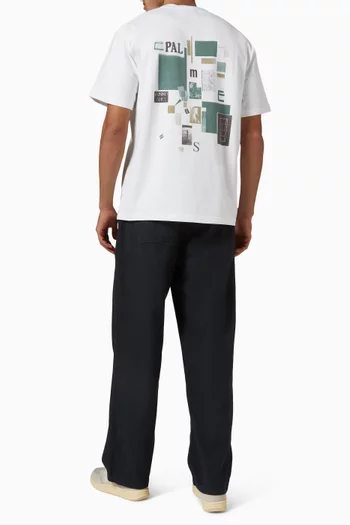 Scatter Pocket T-shirt in Cotton-jersey