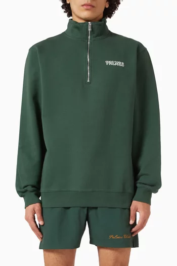 سويت شيرت ريميمبر بسحّاب قطن