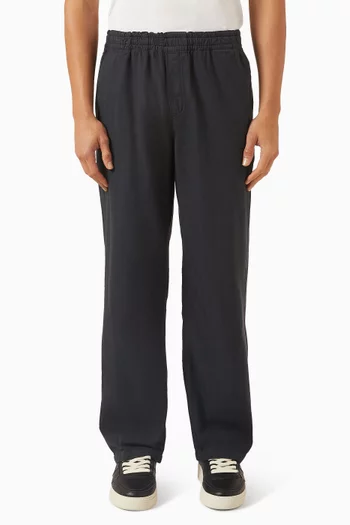 بنطال لوسيان بنقشة هيرنج بون قطن