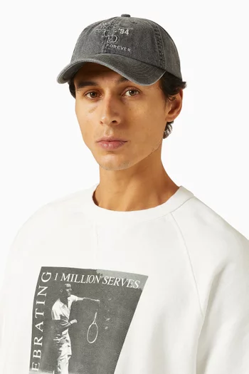 Forever Baseball Cap in Cotton