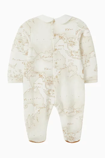 Geo-print Pyjama in Cotton