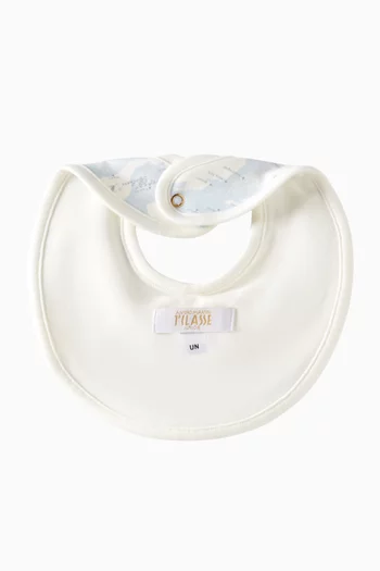 All-over Print Bib in Cotton