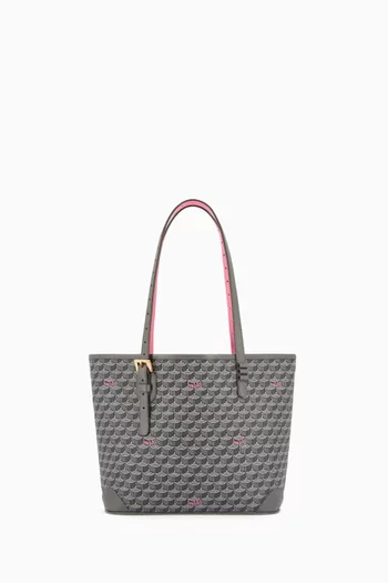 Daily Battle 27 Tote Bag in Canvas & Leather