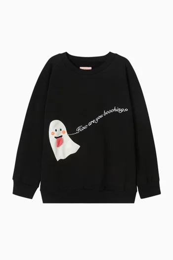 Booohing Sweatshirt in Cotton