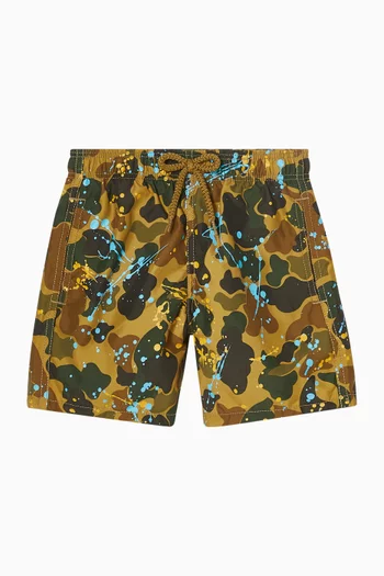 x Vilebrequin Camo Swim Shorts