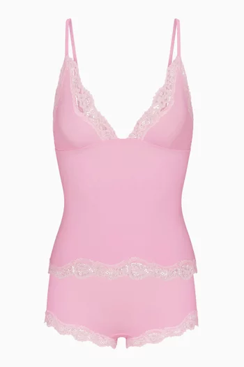 Fits Everybody Lace Cami & Boyshort Set