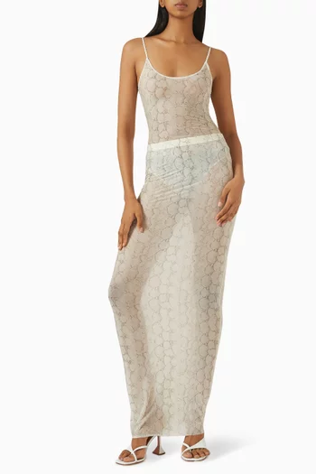 Milky Sheer Thong Bodysuit