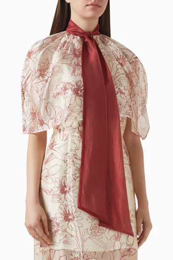 Pia Cape in Acetate-blend