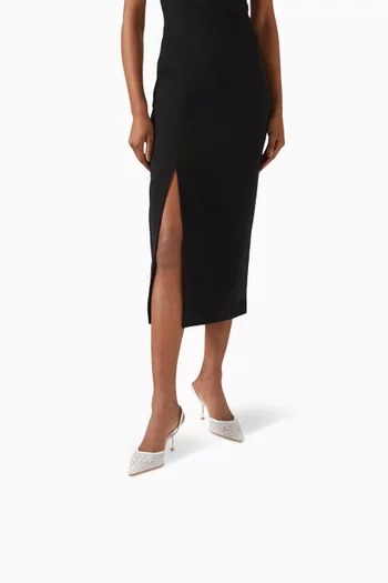 Lealie 75 Embroidered Pumps in Mesh
