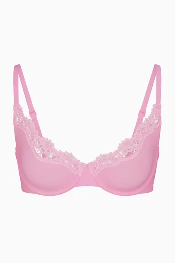 Fits Everybody Unlined Demi Bra in Lace