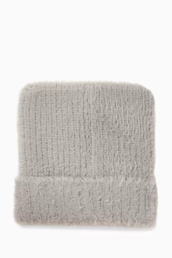 Fluffy  Square Hat in Nylon
