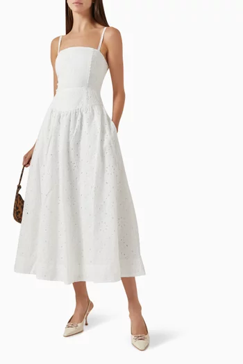 فستان كاتارين متوسط الطول