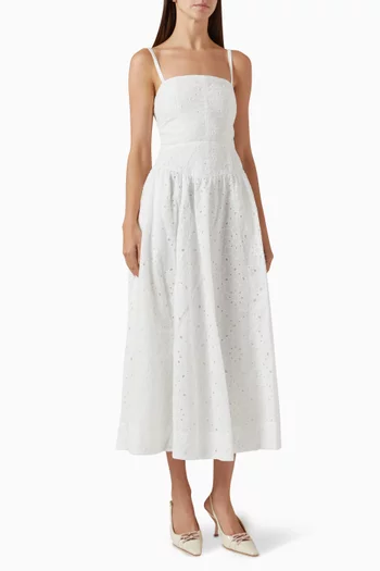 فستان كاتارين متوسط الطول