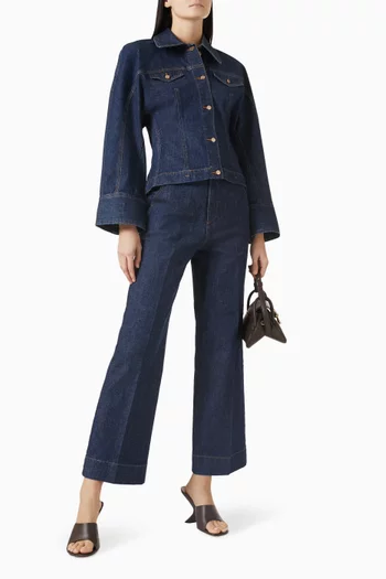 Cocoon Shirt in Denim