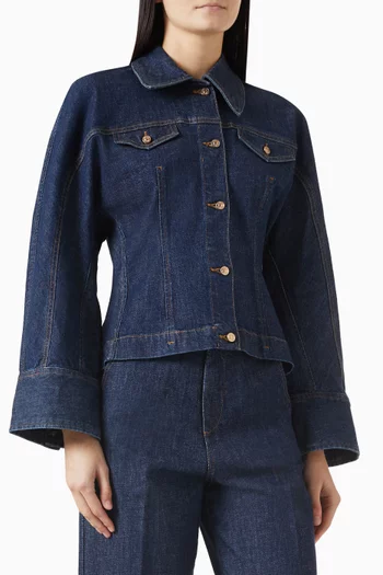 Cocoon Shirt in Denim