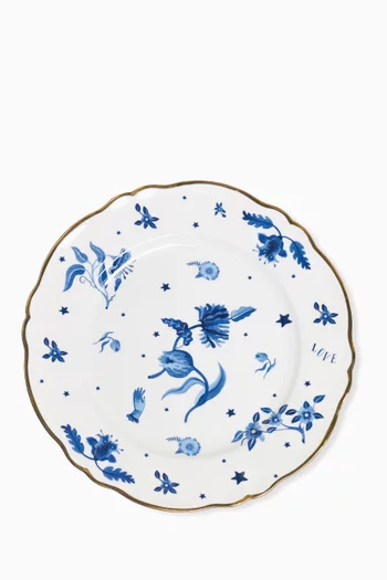 Marino Round Platter in Porcelain