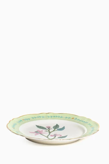 Clematide Dinner Plate in Porcelain