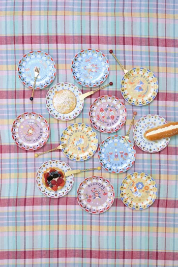 Torchon Butter Knives, Set of 2