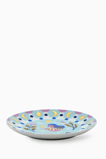 Virgo Little Plate in Porcelain